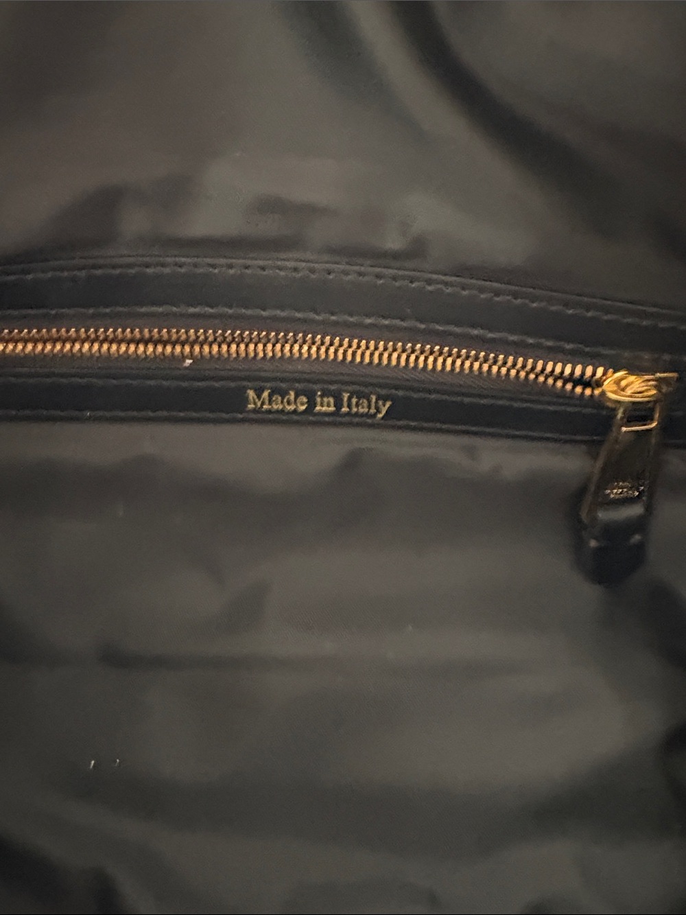 Moschino Black and Gold Logo Crossbody Belt Bag - Picture 5 of 9